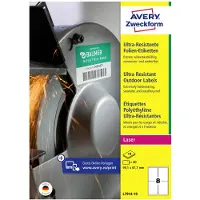 Avery Zweckform L7914-10 Etiquetas ultrarresistentes 99,1 x 67,7 mm (80 etiquetas)