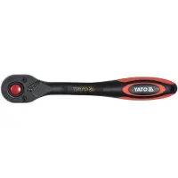 YATO Biegeknarre BLACK, 1/2", 72 dientes