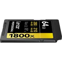 Lexar Professional SDXC 64 GB BL 1800x UHS-II V60 Oro