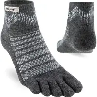 Injinji - Outdoor Midweight Mini-Crew Wool - Calcetines de trekking size 44,5-47, gris