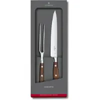 Victorinox Grand Maître Carving Set 7.7240.2, madera de arce, set de 2 piezas para trinchar