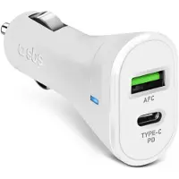 SBS Mobile Cargador De Coche Usb 2.1/usb C