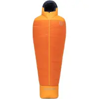 Norrøna - Falketind Down800 -18.5C Sleeping Bag 185 - Saco de dormir de plumas size Body Size: 175-195 cm, pureed pumpkin