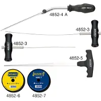 Hazet Juego de herramientas para trabajar con vidrio , modelo 4852/6, de 6 piezas