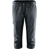 Maier Sports - Women's Neckar - Pantalones 3/4 size 48, gris/negro