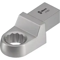 Wera : Llave de vaso de inserción, 14 x 18 mm, boca de 21 mm, acero, 14 mm