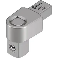 Wera 05078210001, Llave de vaso, 1/2", métrica/imperial, 1 boca, 9,12 mm, acero cromo vanadio