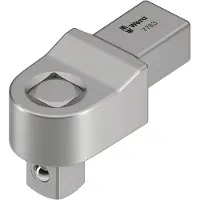 Wera 05078345001, Llave de vaso, 1/2", métrica/imperial, 1 boca, 14,18 mm, acero cromo vanadio
