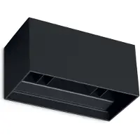 Ideal Lux Lámpara de pared exterior LED , 4000K, color , IP54, modelo ATOM 366906