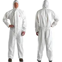 3M Traje de protección 4510XXL, tipo 5/6, talla XXL, color blanco