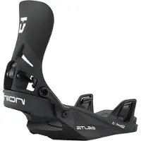 Union - Fijaciones snowboard - Atlas Step On Black de Aluminio - Talla 44-46 - Negro