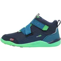 TROLLKIDS Botas de nieve 'Nordfjord' azul / navy / verde neón