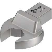 Wera 7770, llave de boca reversible, boca de 16 mm, acero, 12 x 9 mm