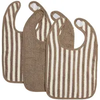 Meyco Baby Babero Fat Stripe 3 Unidades