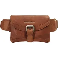 Spikes & Sparrow Riñonera cognac