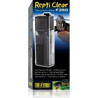 Exo Terra Repti Clear F350: Filtro compacto de 3 etapas para acuaterrarios
