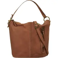 Cluty Bolso de hombro cognac