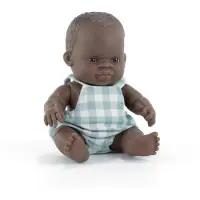 Miniland Muñeca Bebé Africana 21 Cm