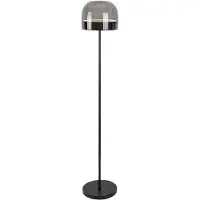 Rabalux 74038 Lámpara de pie Xelira LED 20, metal y vidrio, color negro