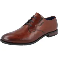 Bugatti Zapatos con cordón cognac
