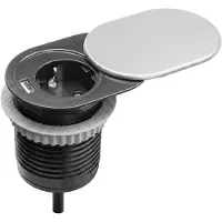 Plastrol Enchufe empotrable para muebles, 1x230V, tipo SCHUKO, 1xUSB A, marca , modelo W-72012
