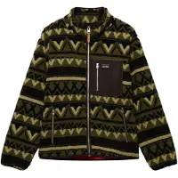 Superdry Sudadera Con Cremallera Abstract Fleece Through