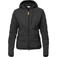 Fjällräven - Women's Keb Padded Hoodie - Chaqueta de fibra sintética size M, negro