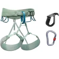 Black Diamond - Arneses Escalada - W Momentum Harnss Pilot Package - Talla XS - Verde