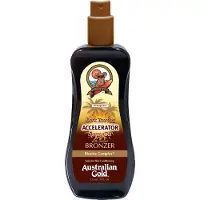 Australian Gold Protector Dark Tanning Accelerator With Bronzers Spray Gel 237ml