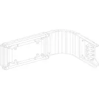 Schneider Conector en ángulo flexible , modelo KNA160DL4