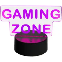 Mecharite Lámpara Led De Figura Gaming Zone