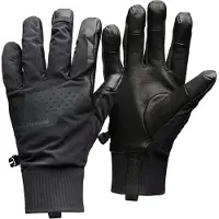 Black Diamond - Alpine Softshell Gloves - Guantes size XS, negro