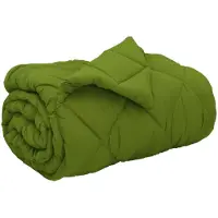 vidaXL , manta de invierno, 140 x 220 cm, 450 g/m², color verde