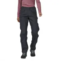 Patagonia - Women's Torrentshell 3L Pants - Pantalones impermeables size M - Short, negro/gris