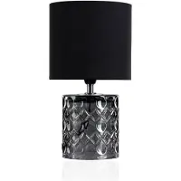 Pauleen Paulmann. Lámpara de mesa Crystal Glow. Casquillo E14, máximo 20W. Disponible en gris y negro
