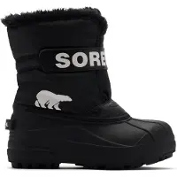 Sorel - Apreski - Little Kids Snow Commander Black Sea Salt - Talla Infantil 28 - Negro