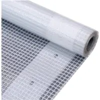 vidaXL Lona de protección blanca, 2 x 20 metros, 260 g/m²