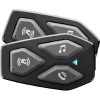 Interphone Cellularline Intercom U-com 3 Pack 2 Unidades