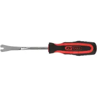 Ks Tools . Herramienta de desmontaje. Clip de sujeción para carrocería. Modelo: 140.2371. Longitud: 245 mm. Material: acero para herramientas. Peso: 65 g