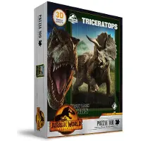 SD Toys Rompecabezas De Triceratops De Jurassic World 100 Piezas