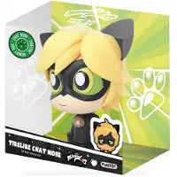 Plastoy Figura De Alcancía De Cat Noir Chibi Miraculous Ladybug 18 Cm