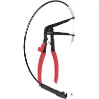 Ks Tools : Alicates para abrazaderas de manguera, modelo 115.1168, fabricados en acero cromo-molibdeno, peso: 500g