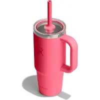 Hydroflask - Travel Tumbler Clear Lid - Vaso aislante size 710 ml, fucsia
