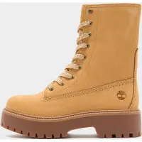 Timberland Botines con cordones caramelo