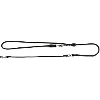 Hunter - Bicycle & Jogging Leash 10/170-250 - Correa para perro size Länge max. 170 cm - Durchmesser 1,0 cm, negro