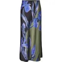 Y.A.S Falda 'YASPella' azul cielo / azul pastel / oliva / negro
