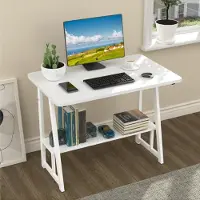 Merkloos Escritorio plegable, mesa de cocina abatible, escritorio pequeño, 80x50x73 cm, muebles de madera para salas de reuniones, escritorio para juegos