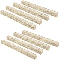 OEM 72 reglas de madera – 30 cm / 12 pulgadas – reglas de madera con medidas en centímetros y pulgadas, ideales para oficina y hogar