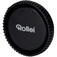 Rollei Tapa trasera de objetivo negra con montura Z