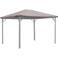Merkloos Funda impermeable de protección para pérgola de jardín de 3x3,6 metros